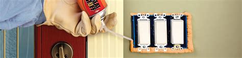 great stuff to seal electrical box|insulation for electrical outlet covers.